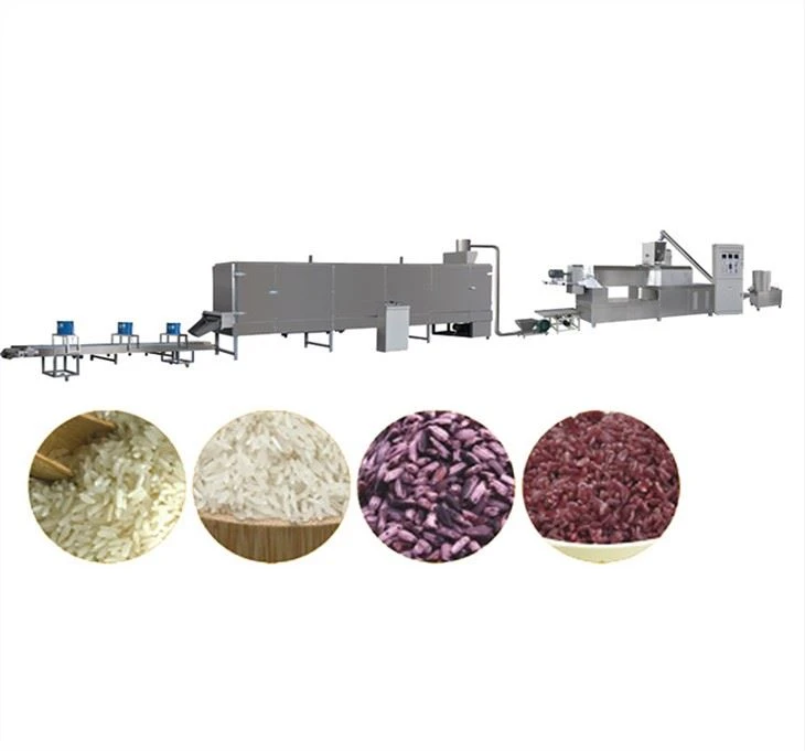 Extruded-Reconstituted-artificial-rice-processing-line
